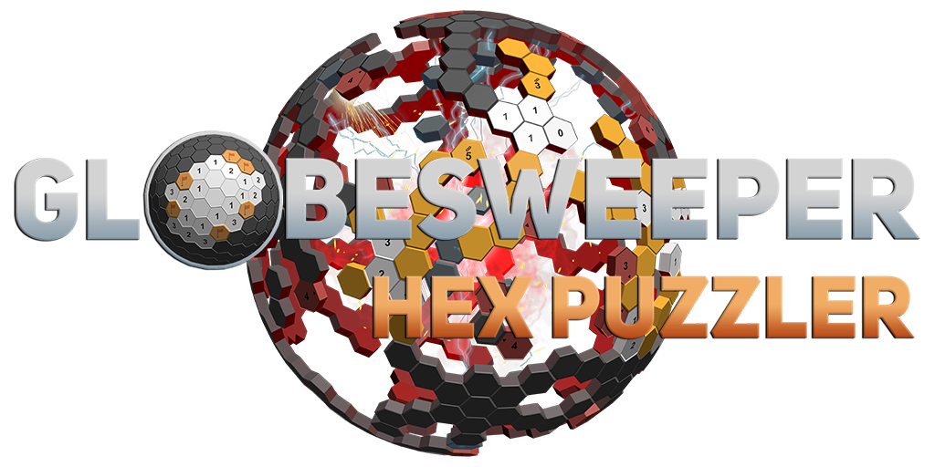 Globesweeper: Hex Puzzler Logo